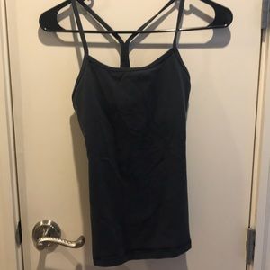 Lululemon tank top dark grey